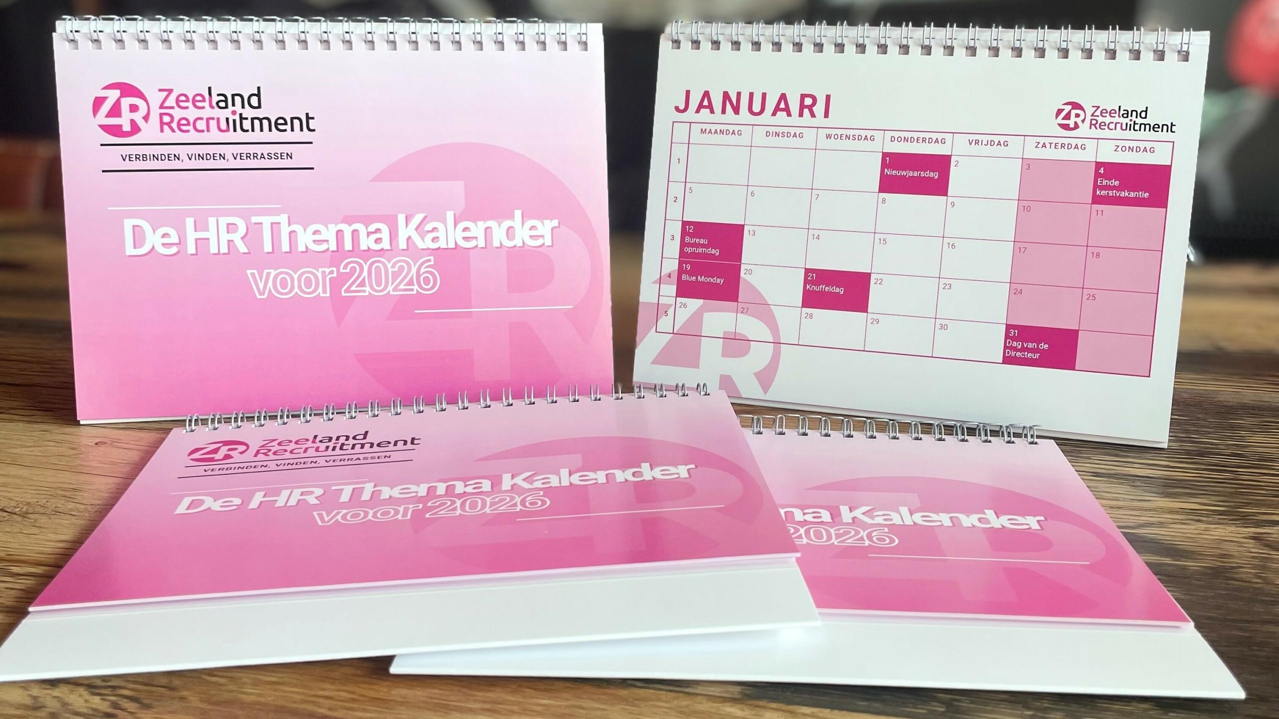 HR bureaukalender Zeeland Recruitment