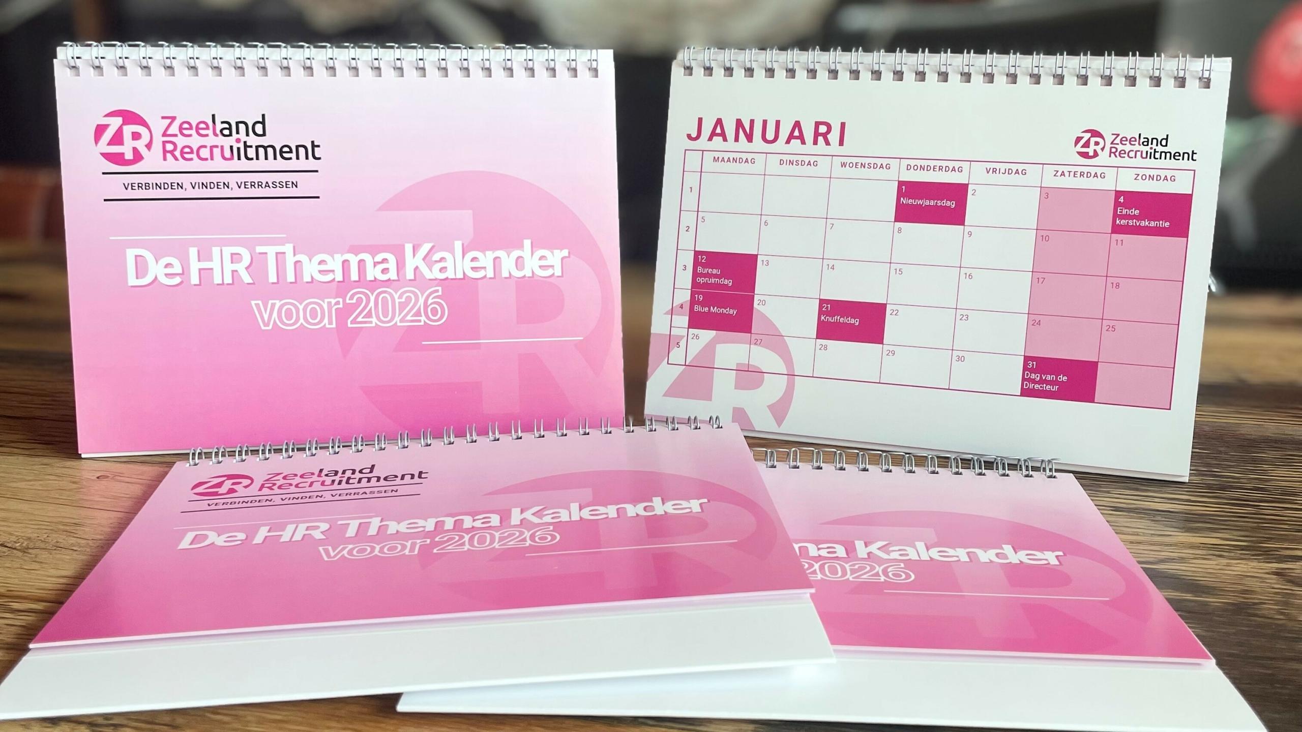 HR thema bureaukalender zeeland Recruitment