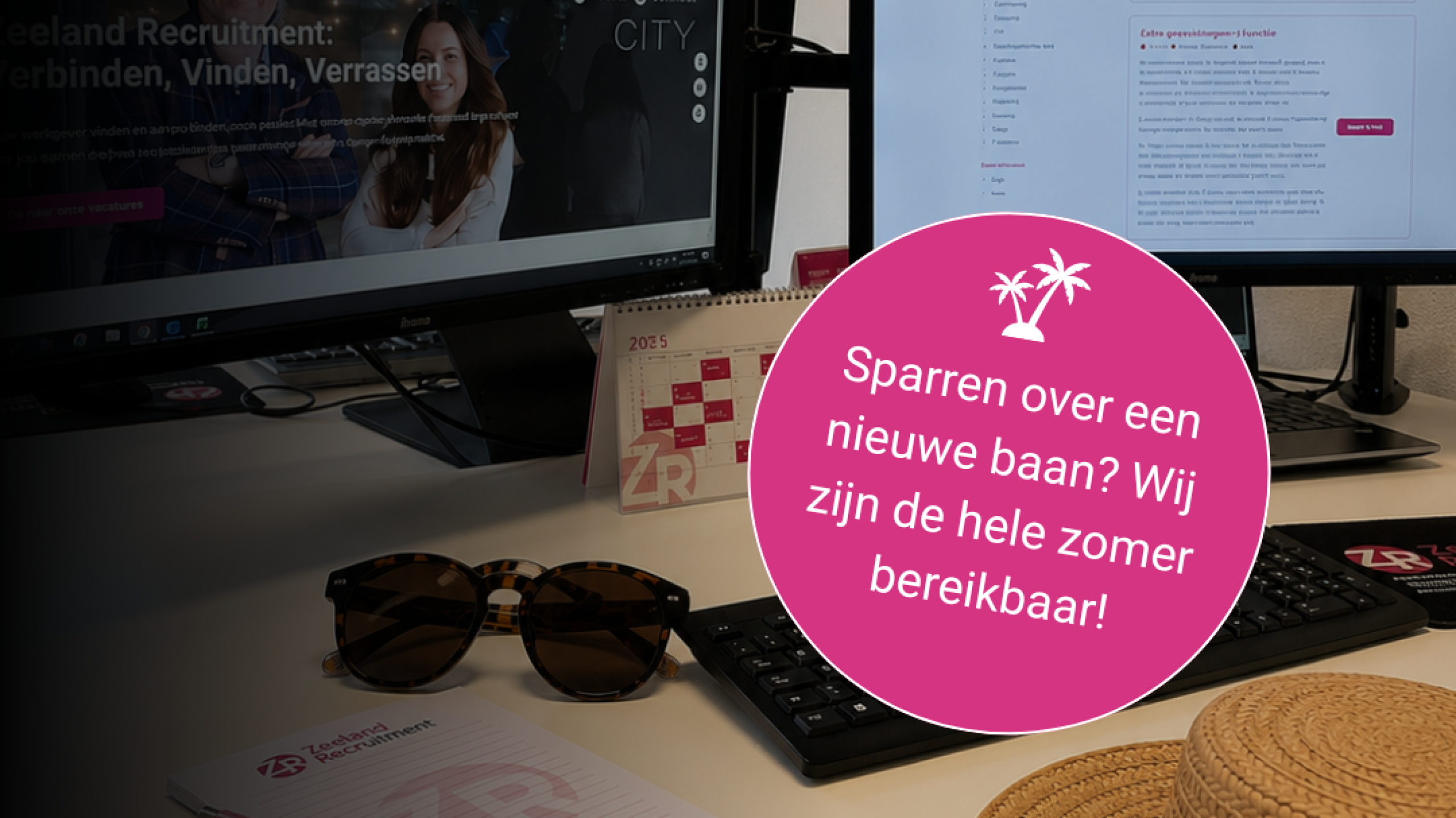 Sparren nieuwe baan